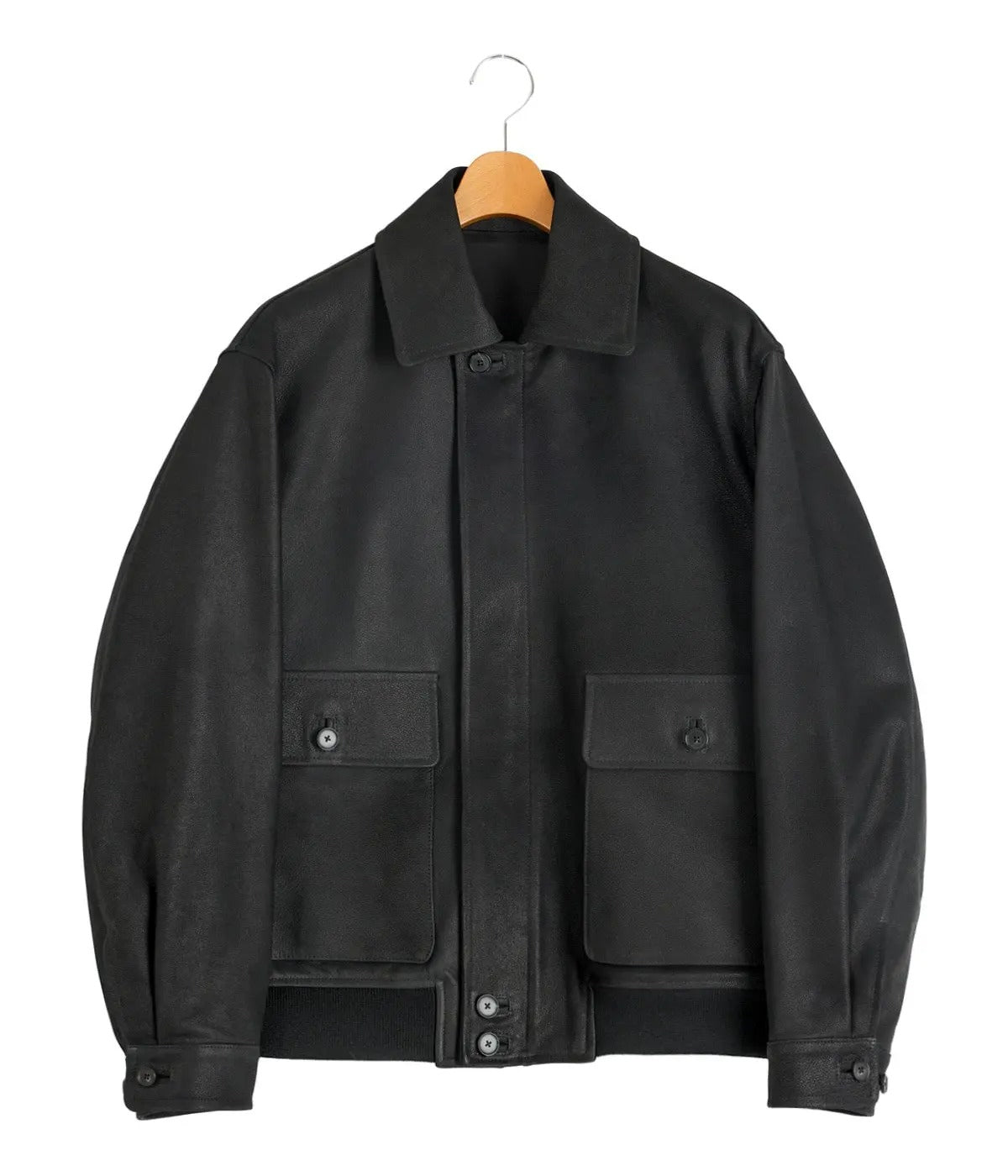 The CLASIK 26AW FLIGHT JACKET -GOAT NUBUCK-